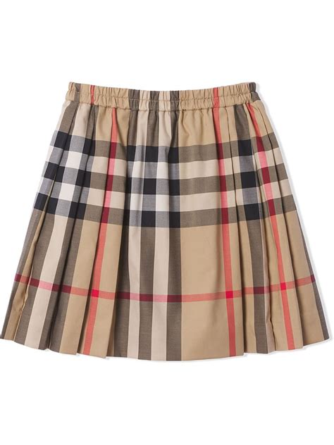 schottenrock burberry schnitt|Burberry Schottenrock Mit Falten .